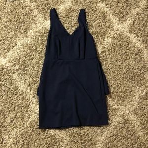BCBG cocktail dress navy